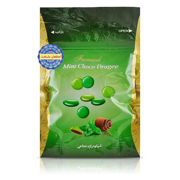 Farmand mint choco dragee Menthol 0.1kg s (6260201104424)